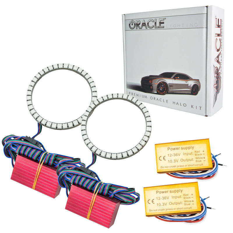 Oracle Fits Jeep Wrangler JK 07-18 LED Waterproof Fog Light Kit Colorshift See Warranty 1243-333