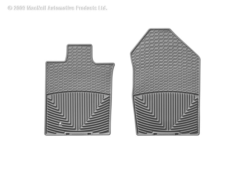 WeatherTech 06-09 Ford Fusion Front Rubber Mats Grey W97GR