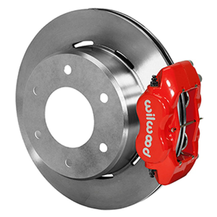 Wilwood 63-87 C10/C15 Dynalite FDLI Red Calipers 12.19in x .81in Rotors 6-Lug Rear Disc Brake Kit 140-16712-R