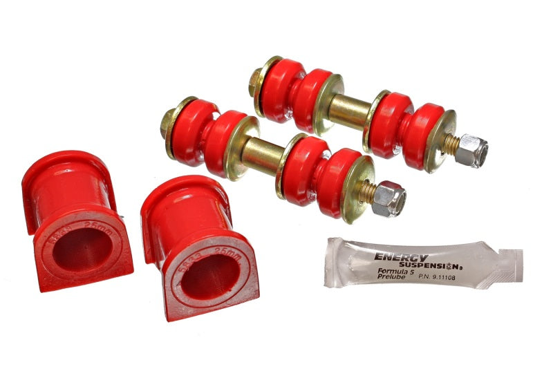 Energy Suspension 04-07 Scion xB Red 25mm Front Sway Bar Bushing Set 8.5130R