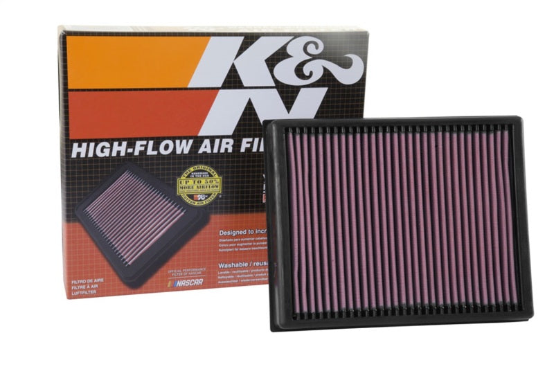 K&N 16-17 Ford Ranger 2.2L/3.2L DSL Drop In Air Filter 33-3086