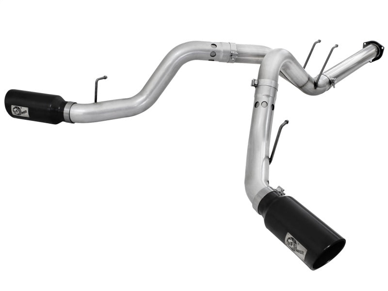 aFe Atlas Exhaust 4in DPF-Back Al Steel 11-14 Ford Diesel Trucks V8-6.7L (td) 49-03065-B