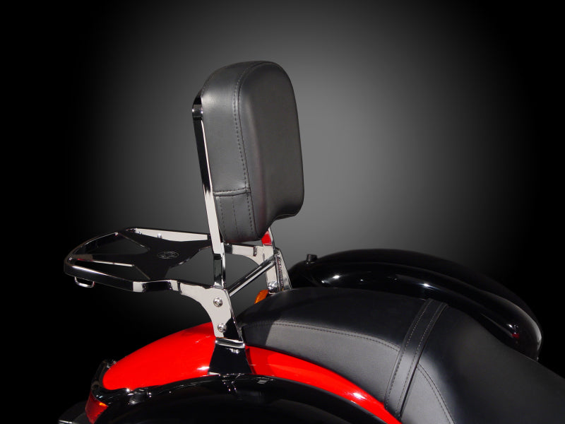 National Cycle - 97-24 Hon/ 16-24 Indian/ 05-23 Kaw/ 01-24 Suz/98-15 Yam Paladin Backrest w/Pad (P9800A)