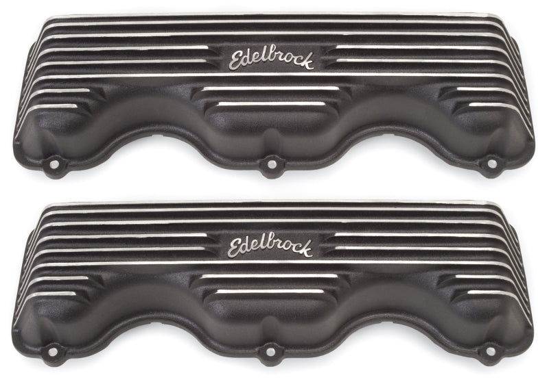 Edelbrock Valve Cover Classic Series Chevrolet W 348/409 CI V8 Black 41403