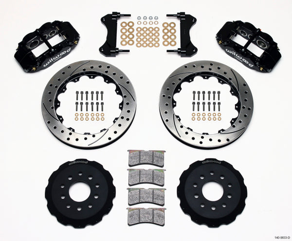 Wilwood Narrow Superlite 6R Front Hat Kit 13.06in Drilled 98-02 Camaro/Firebird 140-9833-D