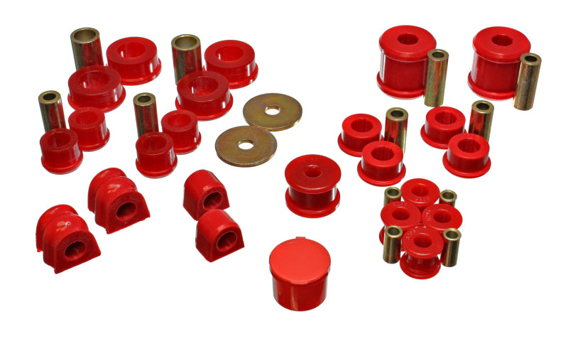 Energy Suspension 02-06 Subaru Impreza/WRX Red Hyper-Flex Master Bushing Set 19.18101R