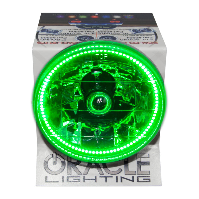 Oracle 5.75 Sealed Beam Powered Display Green SEE WARRANTY 8066-004