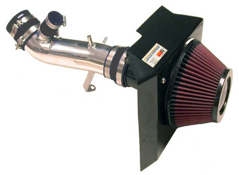 K&N 03-04 Evo 8 ONLY Polished Typhoon Short Ram Intake 69-6543TP