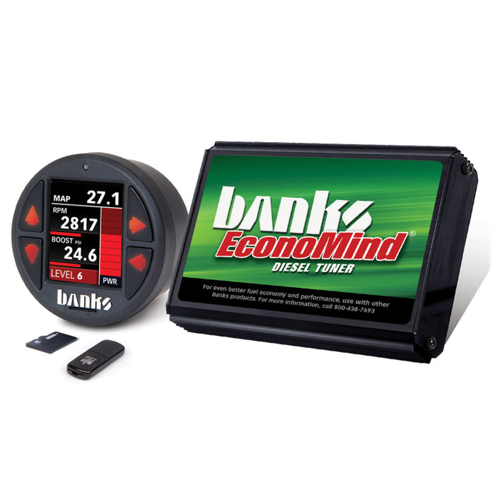 Banks 04-05 Chevy/GMC 2500/3500 6.6L LLY Six-Gun Diesel Tuner w/ iDash-1.8 DataMonster 61442