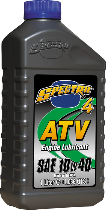 Spectro Performance Oils L.S4ATV14 Spectro 4 ATV Engine Lube (10w40, 1 Liter)