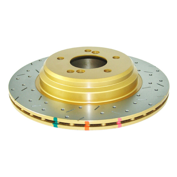 DBA 01-07 BMW M3 E46 w/325mm rotor Rear Drilled & Slotted 4000 Series Rotor 42851XS