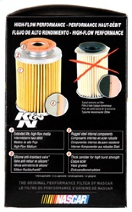 K&N Oil Filter OIL FILTER; AUTOMOTIVE HP-3001