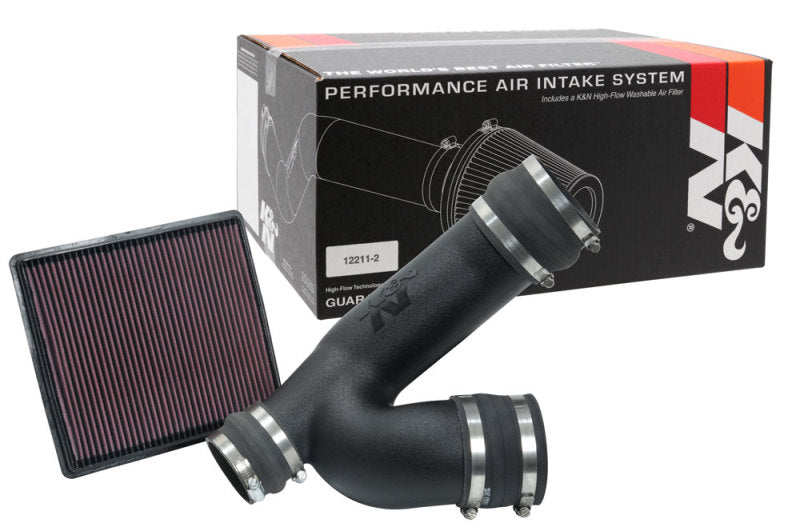 K&N 18-19 Ford F-150 V6-2.7L F/I Performance Air Intake System 57-2602