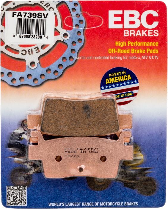 Ebc FA739SV SV Series Severe Duty Brake Pads