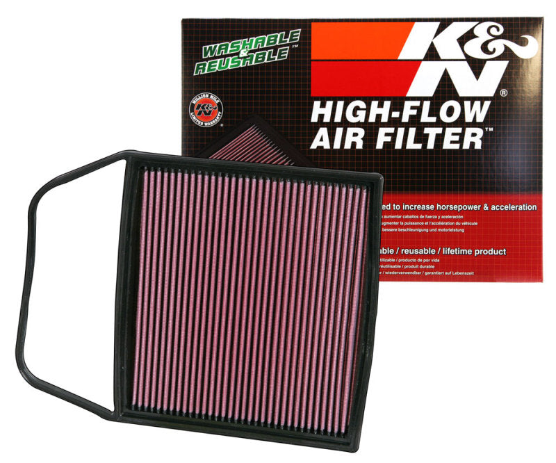 K&N 06-09 BMW 135/335/535 Drop In Air Filter 33-2367