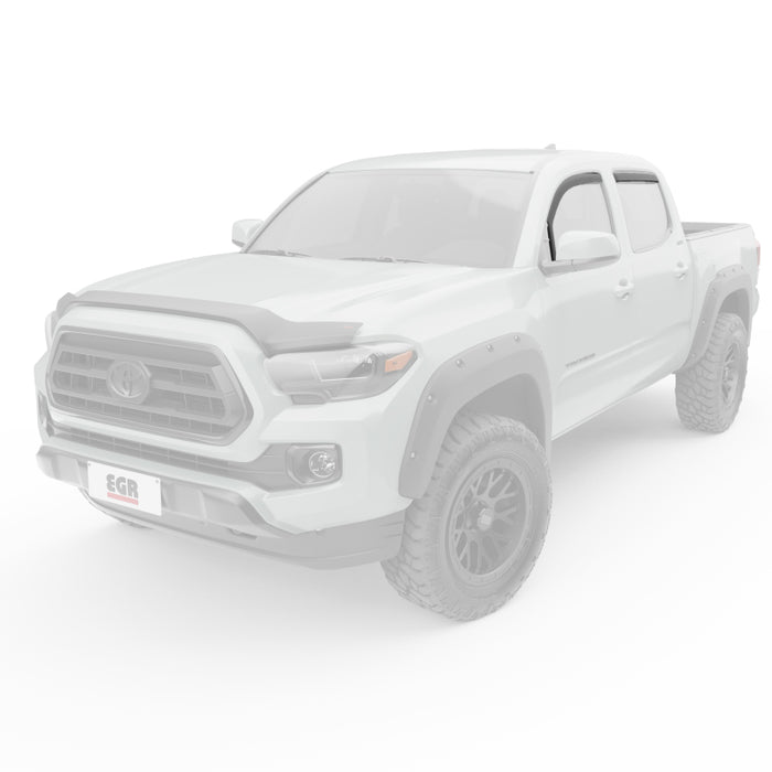 EGR 16-17 Toyota Tacoma In-Channel Window Visors Matte (575085) 575085