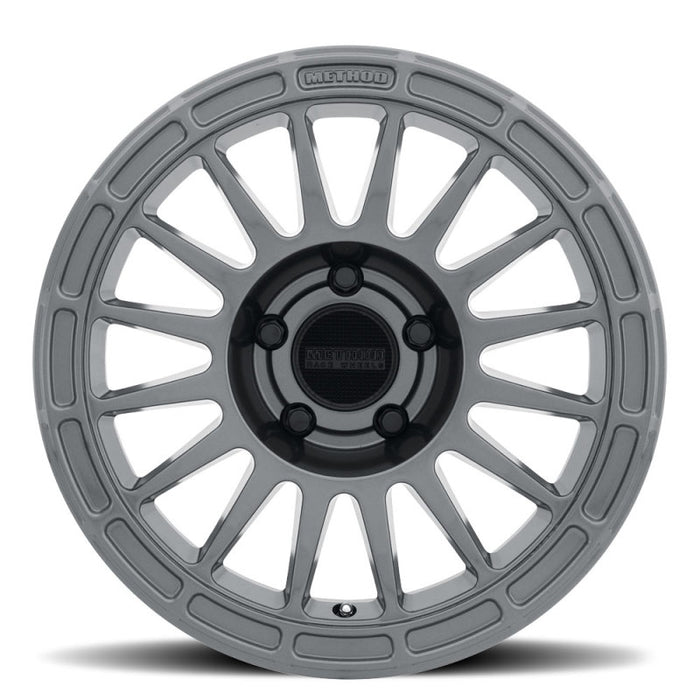 Method MR314 17x8.5 0mm Offset 5x150 110.5mm CB Gloss Titanium Wheel MR31478558800