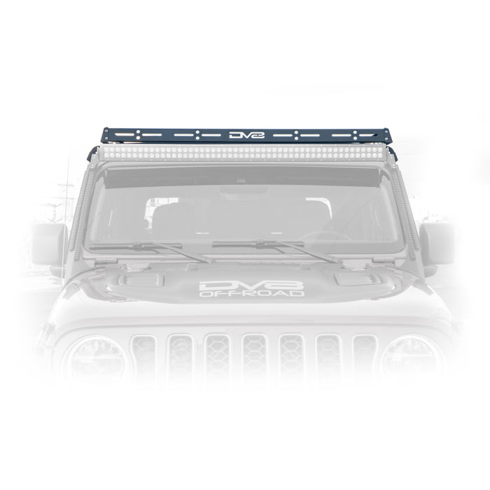 DV8 Offroad 07-18 compatible with Jeep Wrangler JK 4 DR / JL 2 DR & JT / 18+ Gladiator Roof Rack RRJL-02