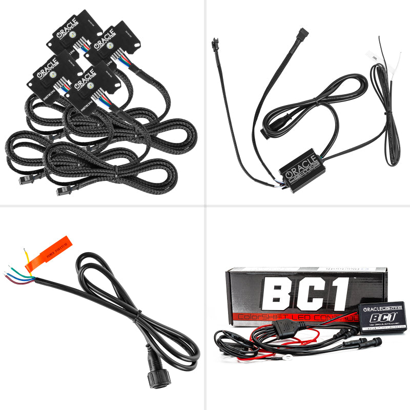 Oracle Fits Jeep Wrangler JL/Gladiator JT RGB+W Headlight DRL Kit W/ BC1 Controller See Warranty 1346-335