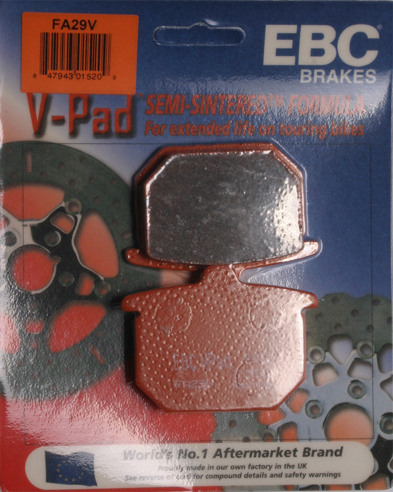 EBC Brakes V Semi-Sintered Brake Pads Fits Honda CB900C Custom 1981 FA29V