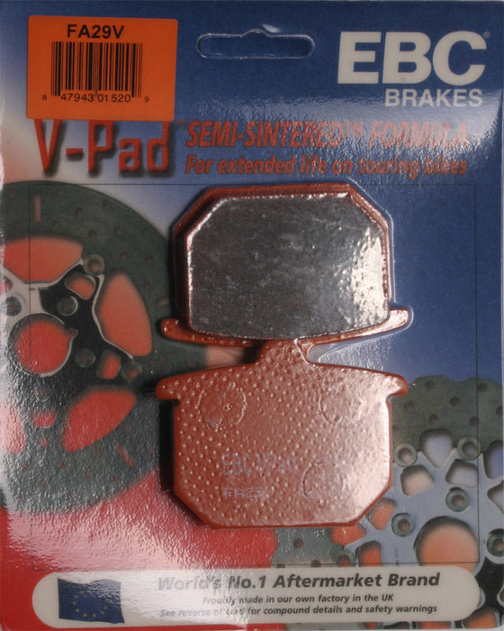 EBC Brakes V Semi-Sintered Brake Pads Compatible for Honda CB900C Custom 1981