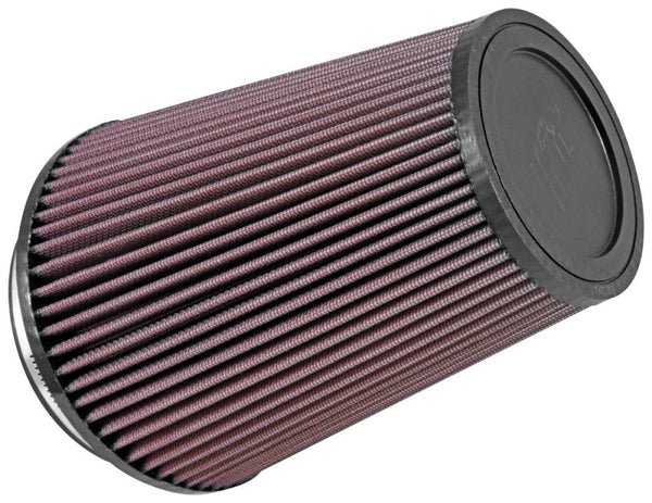 K&N Filter Universal Clamp-On Air Filter 5in Flange / 6-1/2in Base / 4-3/8in Top / 8in Height RU-2805XD