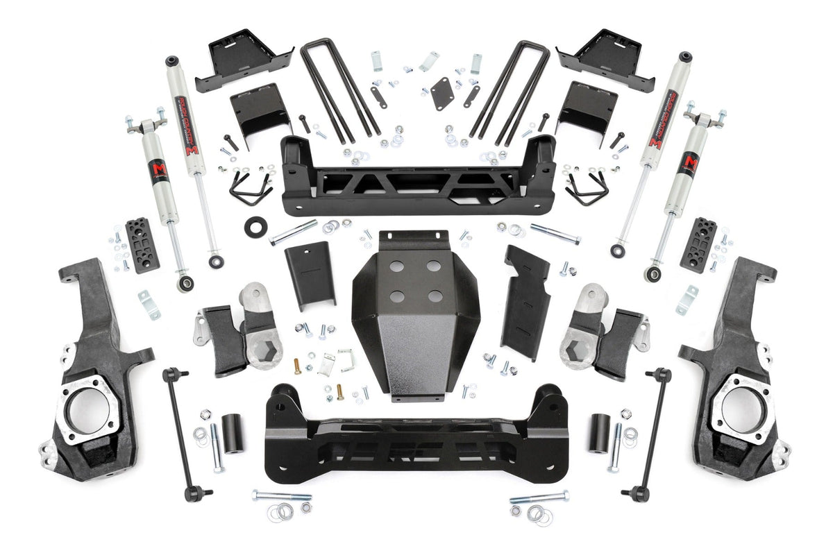 Rough Country 7 Inch Lift Kit Ntd M1 Fits Chevy/GMC 2500HD (20-23) 10140