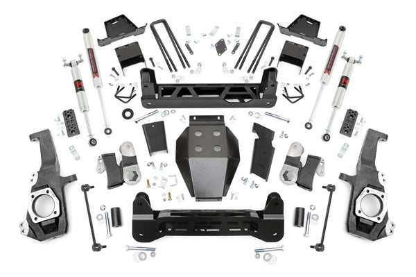 Rough Country 7 Inch Lift Kit Ntd M1 Fits Chevy/GMC 2500HD (20-23) 10140