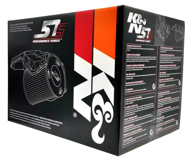 K&N Performance Intake Kit for Ford C-Max/Focus II / Volvo C30/S40/V40/V50/V70 / Mazda 3/5 57S-4000