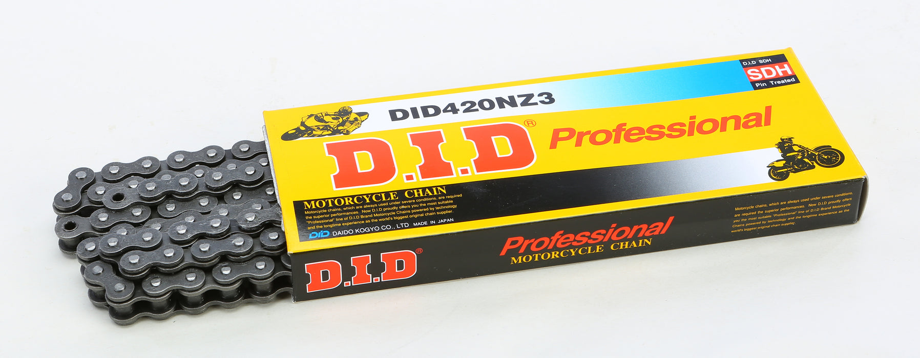 D.I.D. Super 420Nz3-110 Non O-Ring Chain 420NZ3X110RB