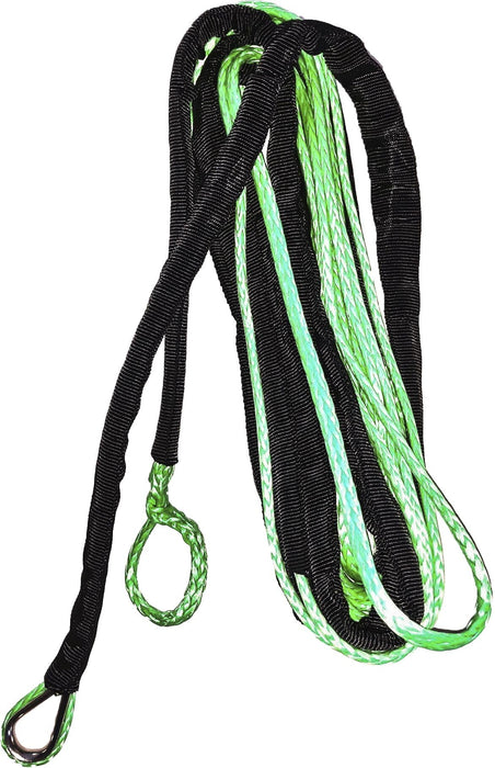 Open Trail Synthetic Winch Rope 1/4" Diameter X 50 Ft. Green