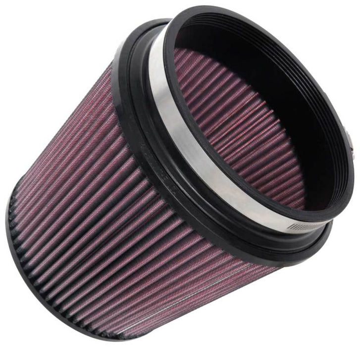 K&N Universal Tapered Filter 6in Flange ID x 7.5in Base OD x 5.875in Top OD x 6.5in Height RU-1014