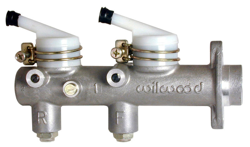 Wilwood Tandem Master Cylinder 1in Bore w/ Remote Reservoirs 260-7563