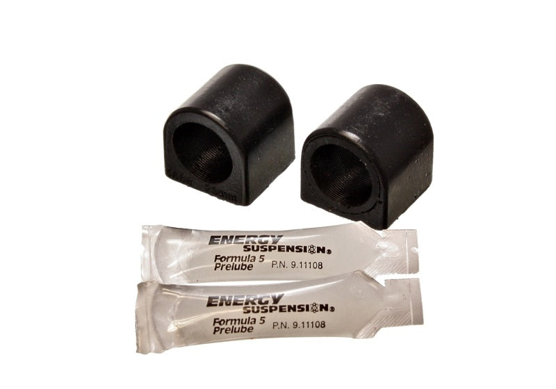 Energy Suspension 87-92 Toyota Supra Black 23mm Rear Sway Bar Bushing Set 8.5134G