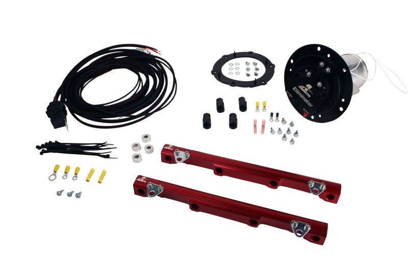 Aeromotive 03-04 Cobra Fuel System Eliminator/Rails/Wire Kit/Fittings 17190