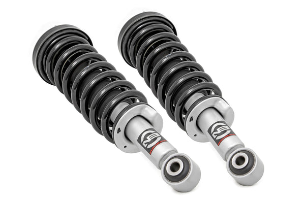 Rough Country Loaded Strut Pair 2.5 Inch Fits Nissan Frontier 4WD (2005-2023) 501098