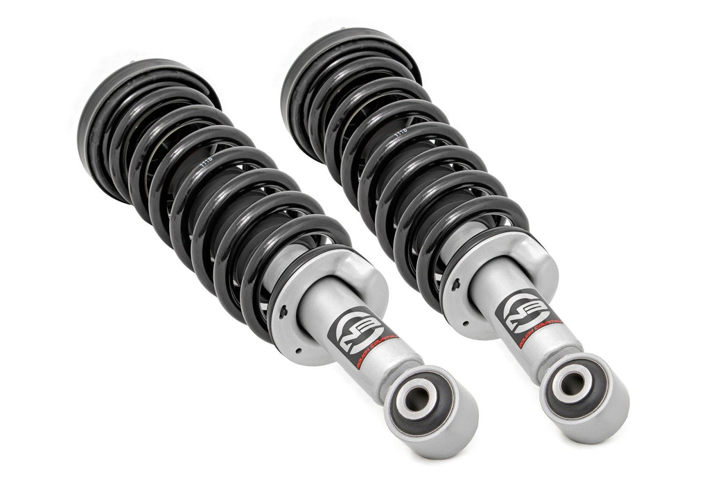 Rough Country Loaded Strut Pair 2.5 Inch Compatible with Nissan Frontier 4Wd (2005-2023) 501098