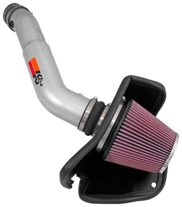 K&N 2016 compatible with Jeep Grand Cherokee V6-3.6L Performance Intake Kit 77-1572KS