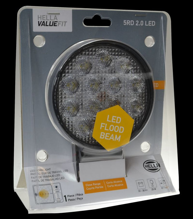 Hella ValueFit Work Light 5RD 2.0 LED MV CR LT 357105002