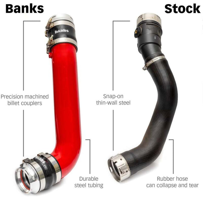 Banks Power 2020 GM 2500/3500 6.6L L5P Boost Tube Upgrade Kit Red 26005