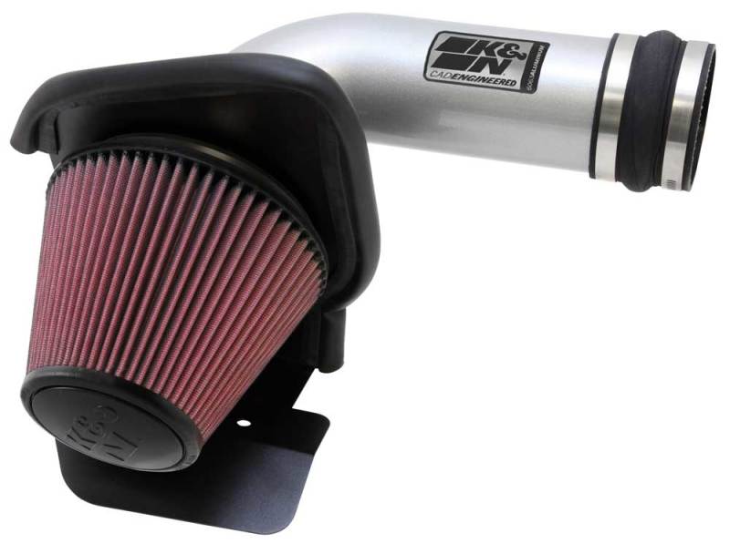 K&N 11 Ford Taurus SHO 3.5L V6 Silver Typhoon Cold Air Intake 69-3531TS