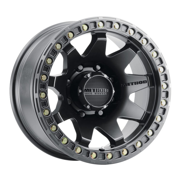 Method MR108 17x9 -44mm Offset 8x6.5 130.81mm CB Matte Black w/BH-H24125-38 Wheel MR10879080544B