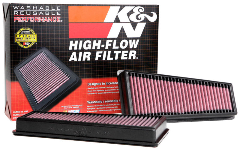 K&N 17-20 Mercedes Benz E63 V8-4.0L F/I Replacement Drop In Air Filter 33-3140