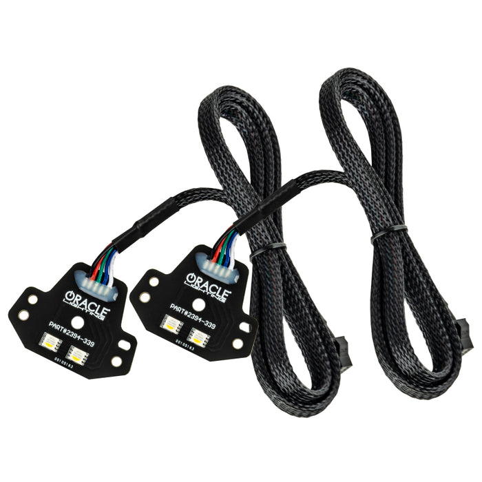Oracle 15-21 Compatible with Dodge Charger RGB+W DRL Headlight DRL Kit ColorSHIFT w/ Simple Cntrl SEE WARRANTY 1443-504
