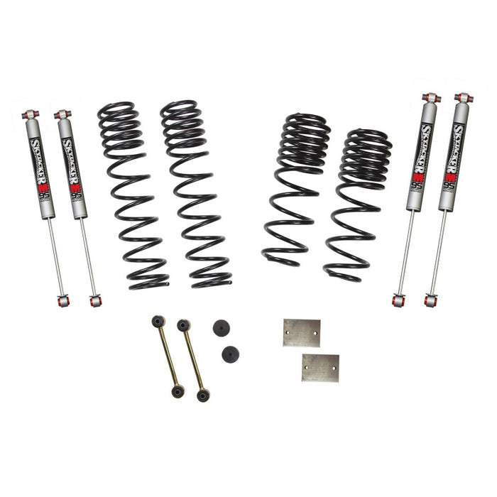 Skyjacker 2020 compatible with Jeep JL 4WD Diesel 1.5in Dual Rate Long Travel Sus Lift Kit w/ M95 Monotube Shocks JL15BPMLTD