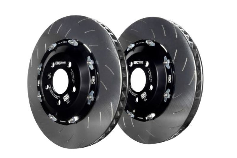 EBC Racing 12-17 Fits Ford Fiesta St (Mk7) Replacement Bbk Complete Assembly 330mm Disc Rings (Pair) SG2FK-010