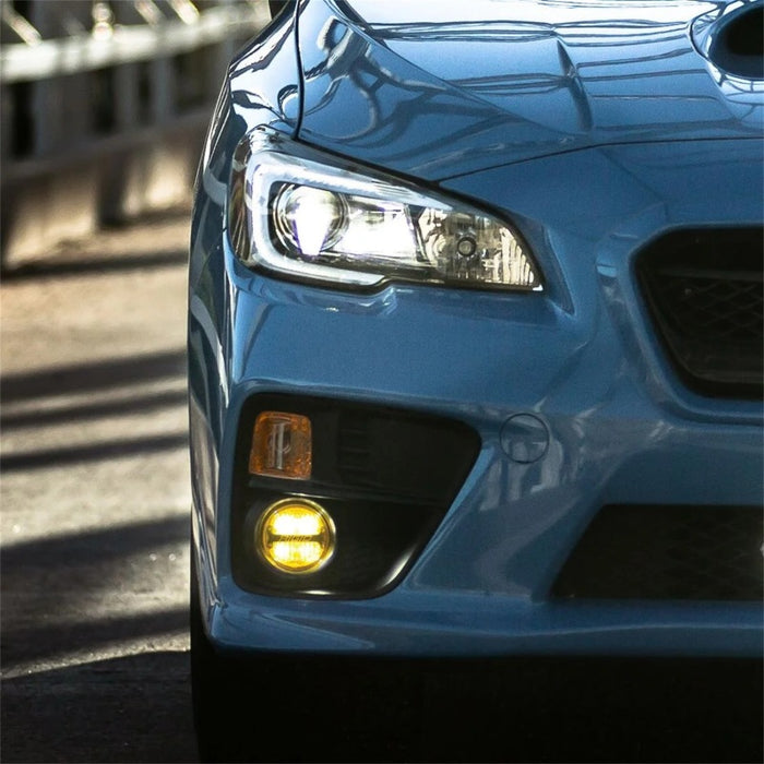 Rigid Industries 12-18 Subaru BRZ / 12+ WRX STI s360-Series 4in LED SAE J583 Fog Light kit Yellow 37119