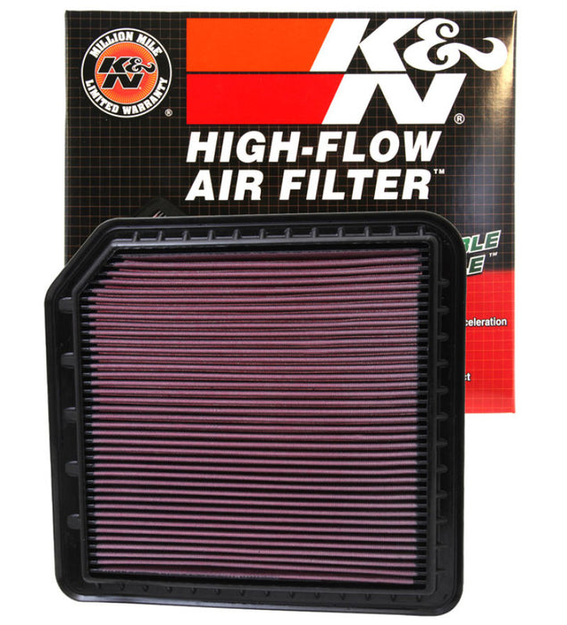 K&N Replacement Air FIlter 11 Compatible with Infiniti QX56 5.6L V8 33-2456