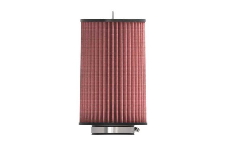 K&N Universal Clamp-On Air Filter 4-1/8in FLG 7-3/8in B 7in T W/STUD 11-1/2in H RU-5181