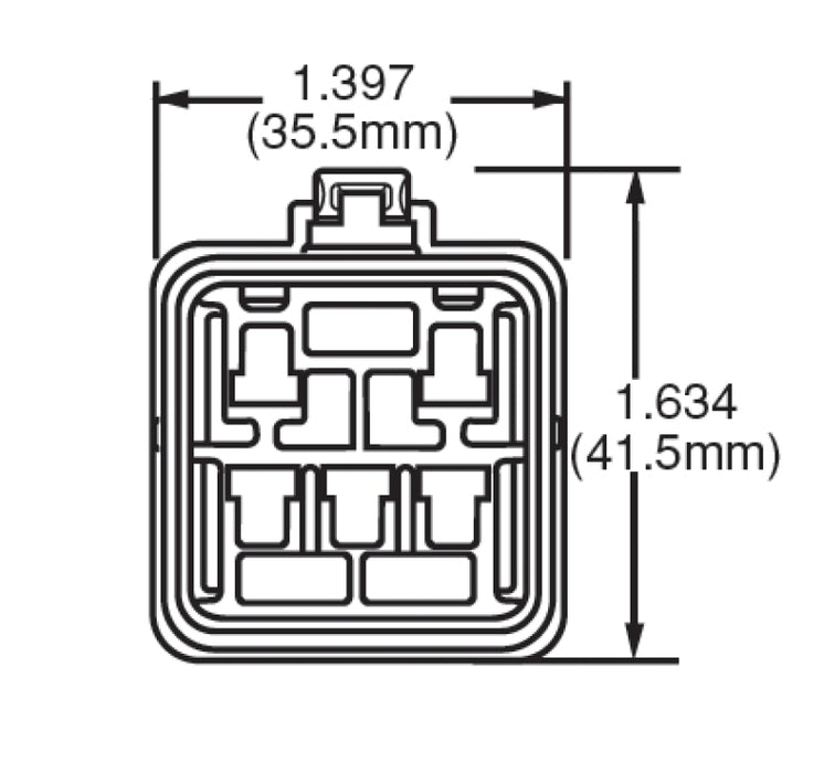 Hella Relay Connector ISO Mini Weatherproof w/ 12in Leads H84709001